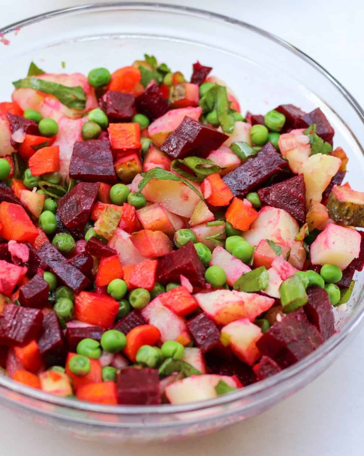 Ukrainian Beet Salad (Vinegret) Savas Kitchen