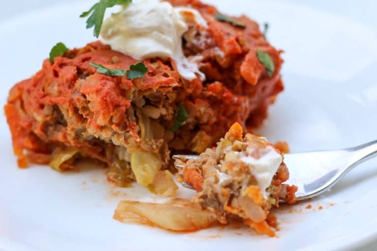 Ukrainian Lazy Cabbage Rolls - Savas Kitchen