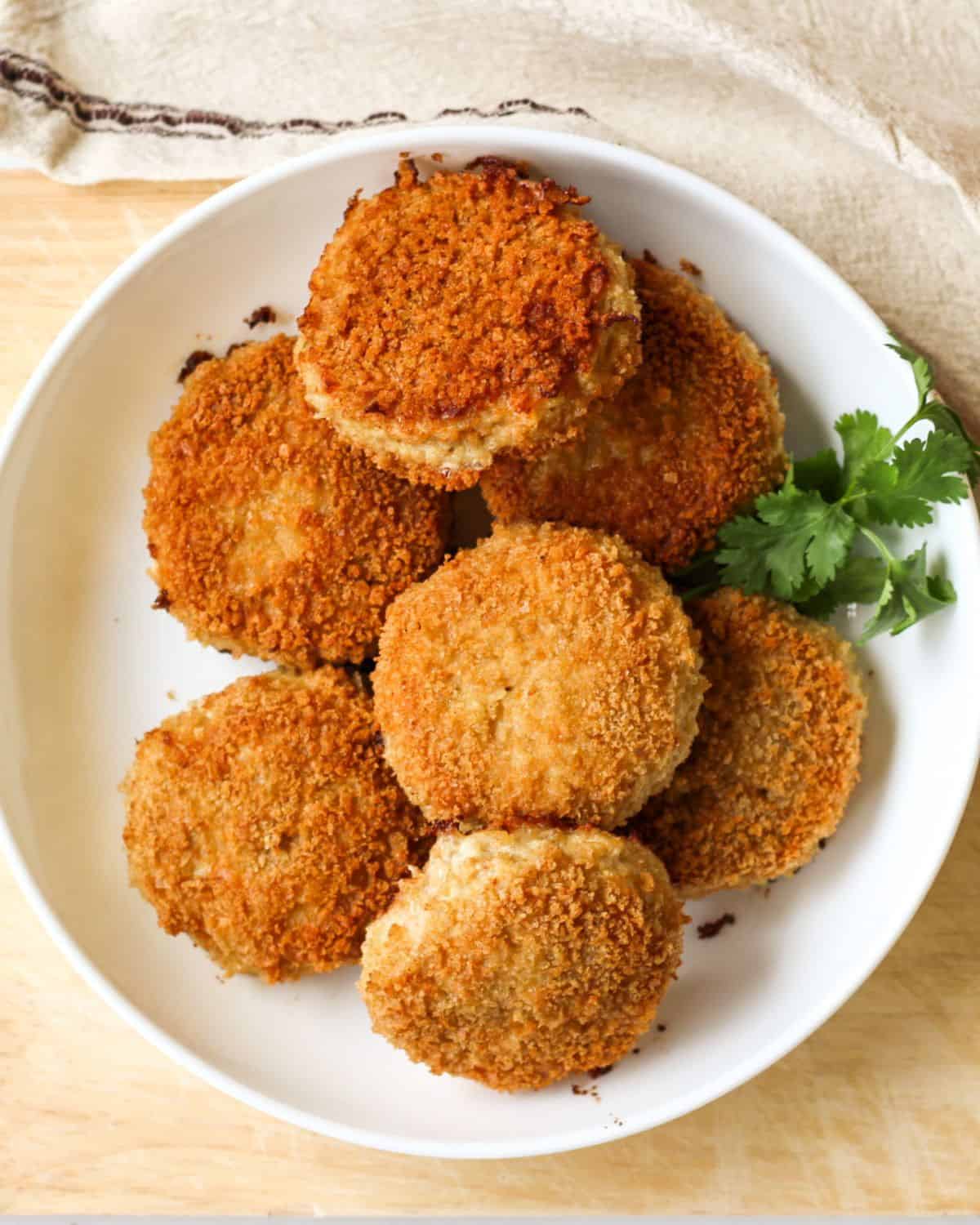 Easy Chicken Rissoles Savas Kitchen