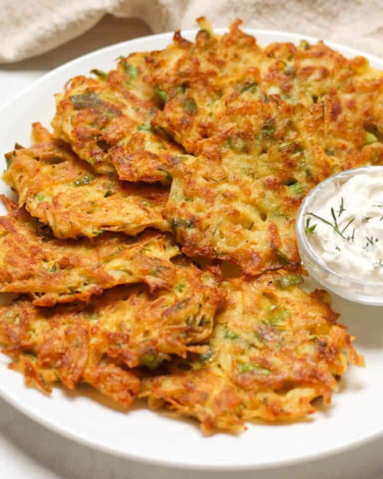 Potato Fritters - Savas Kitchen