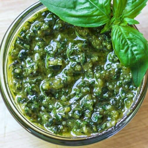 Pesto Alla Genovese (Italian Basil Pesto Recipe) Savas Kitchen