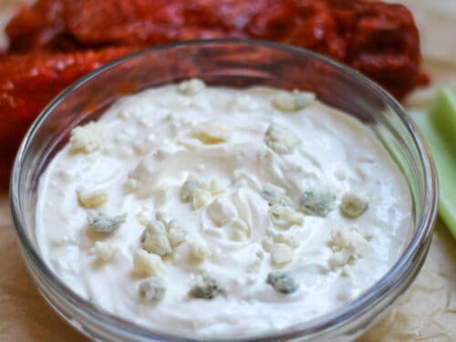 Homemade Blue Cheese For Chicken Wings