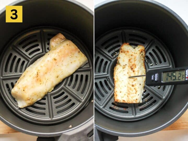 Frozen Fish Fillets in Air Fryer (No Breading) - Savas Kitchen